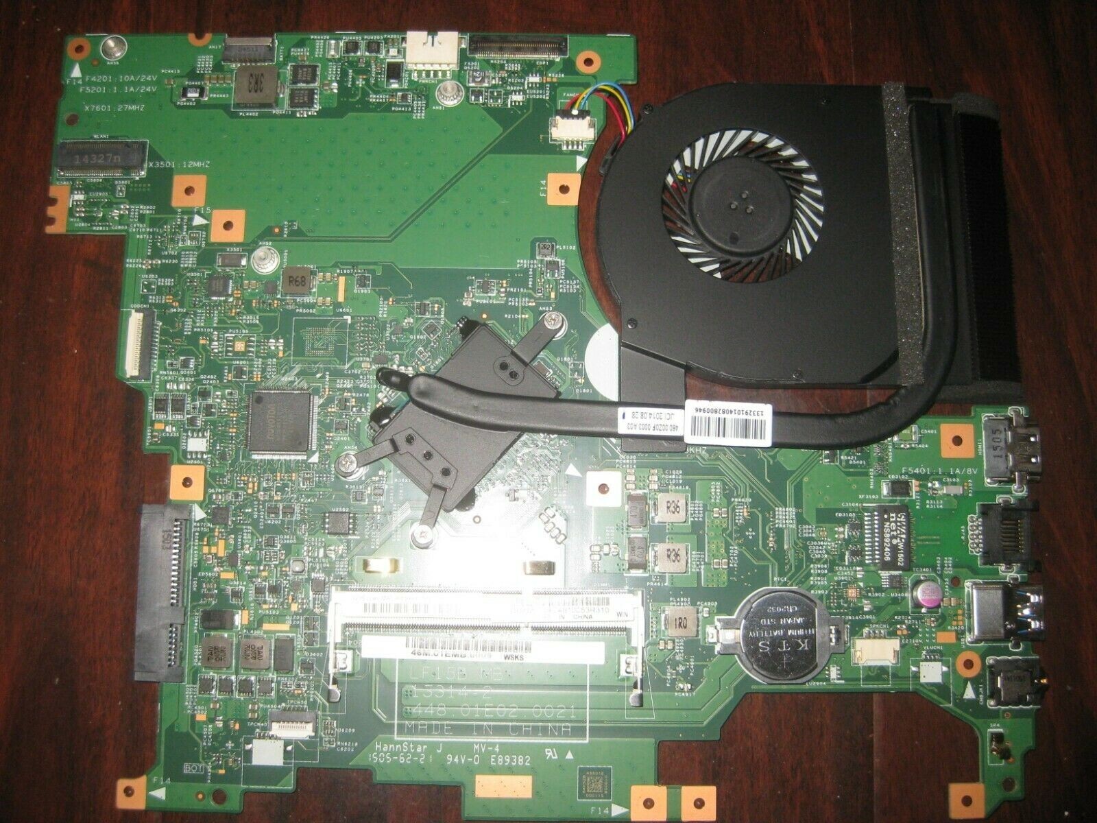 Lenovo Flex 2-15D LF15B Laptop motherboard. System Board. Intel Pentium N3530