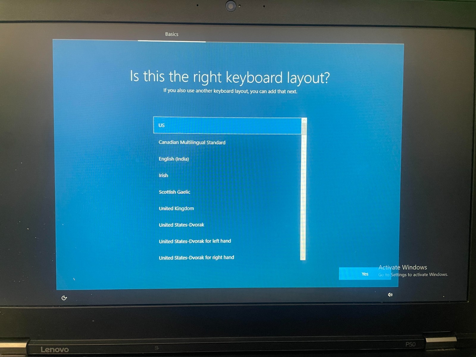 Lenovo ThinkPad P50 – Intel i7 6th Gen – 16GB RAM – 512GB SSD – AS-IS for Parts