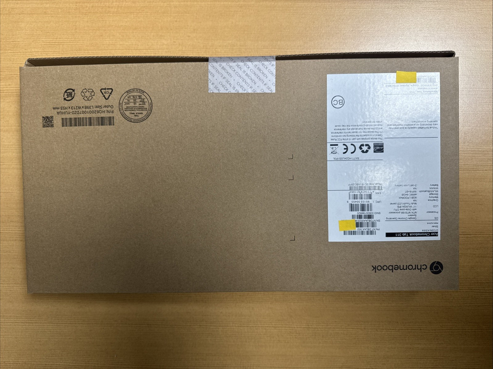 Acer D723N-K5W4 NT.DBJAA.002 Chromebook Tab 311 D723N Tablet – 11″ WUXGA-NEW