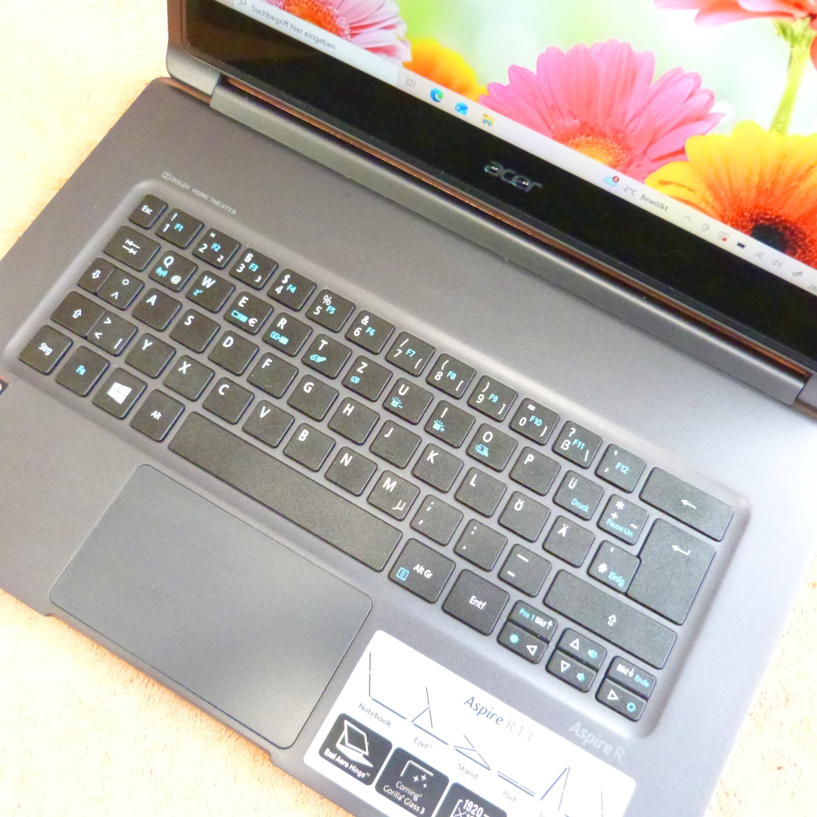 Acer R7 371 SWIVEL LCD Convertible 13″ IPS TOUCH 360 FULLHD SSD Windows 10