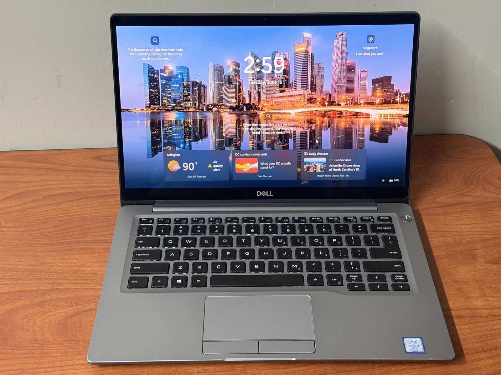Touch Screen Dell Latitude 7400 i7-8665U 16GB RAM 256GB SSD Win 11 Pro UHD Grap