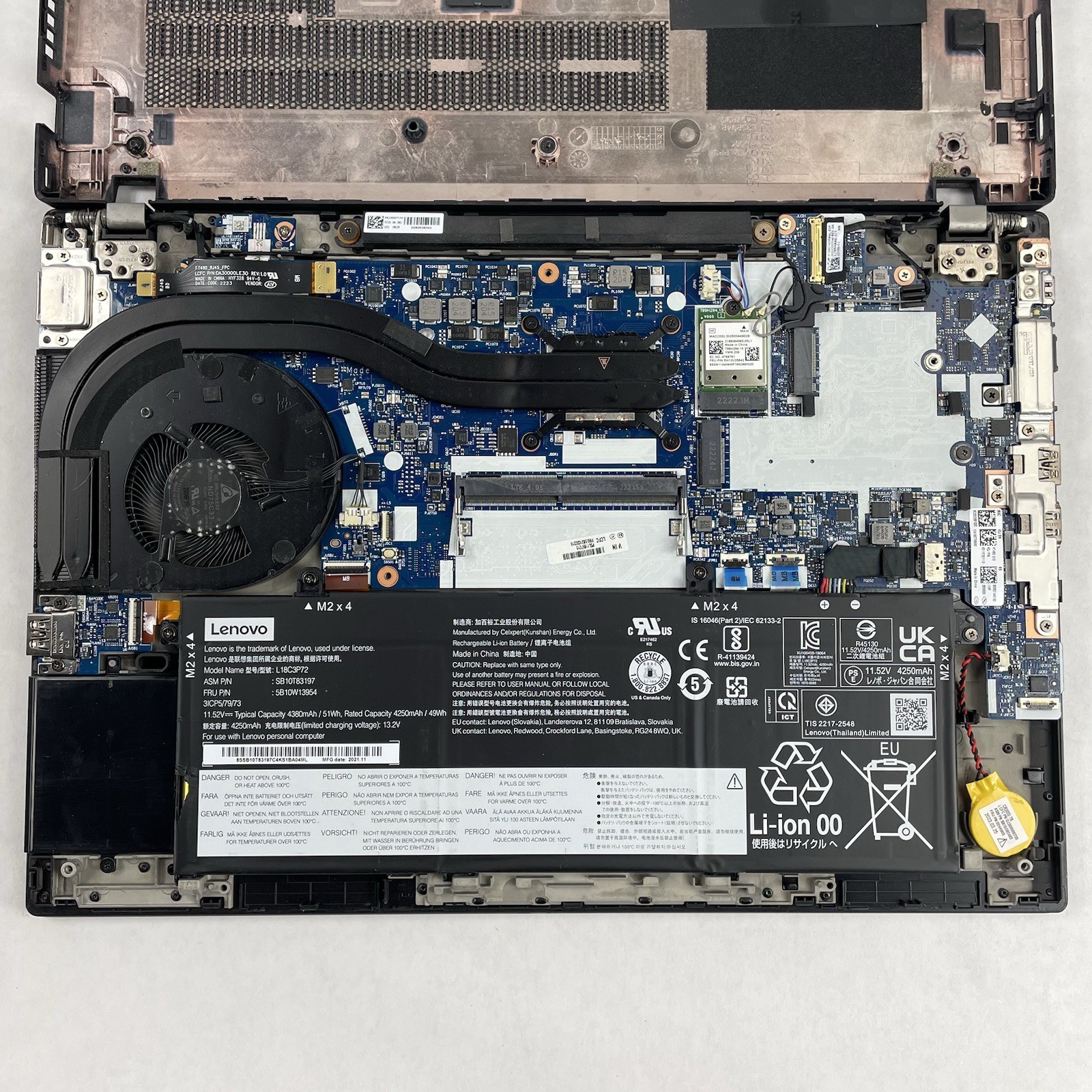Lenovo ThinkPad T14 Gen2a 14″ Ryzen5Pro 5650U 2.3GHz 16GB RAM No SSD/OS/AC- READ
