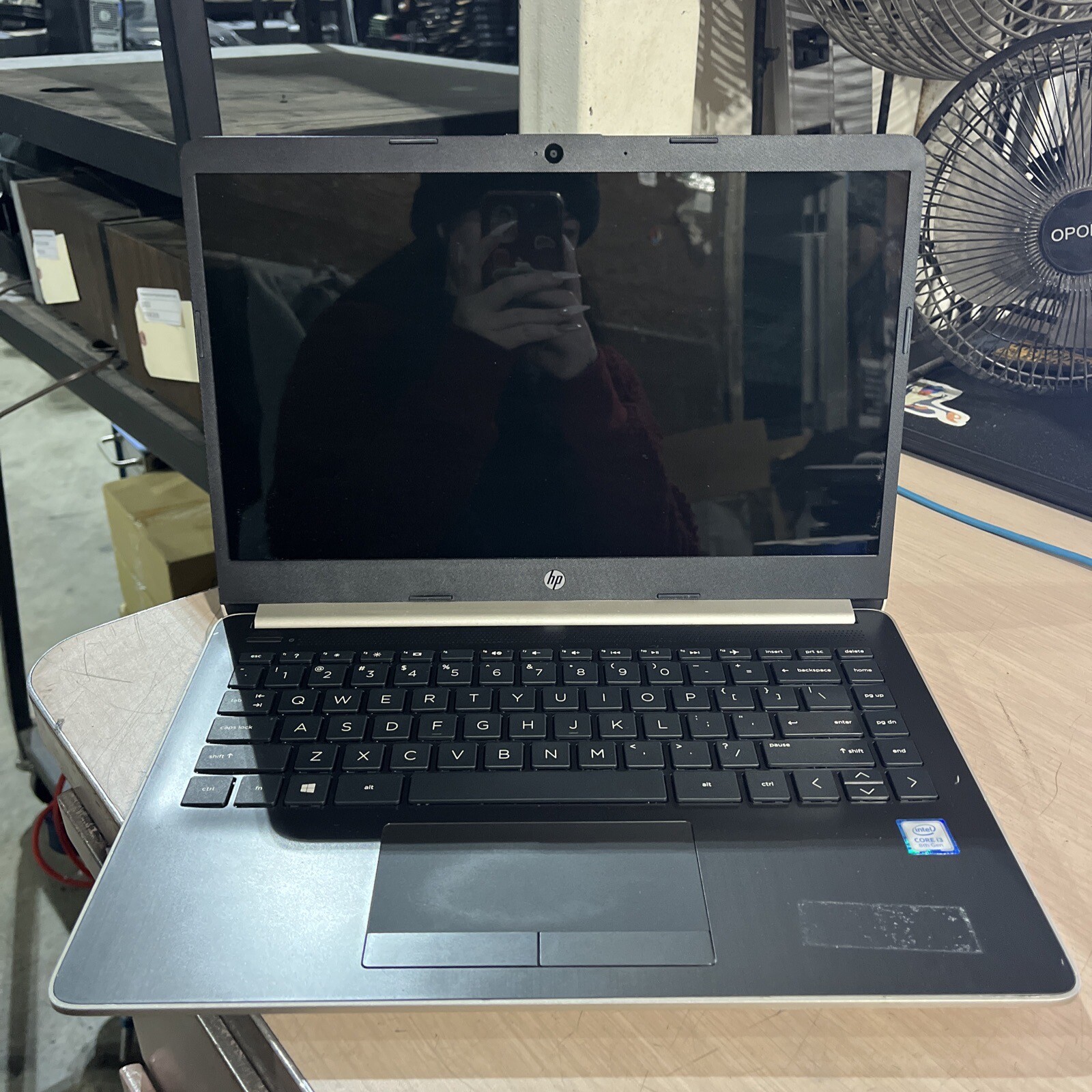 HP LAPTOP 14-CF0013DX INTEL CORE I3 8TH GEN 8GB RAM NO HD