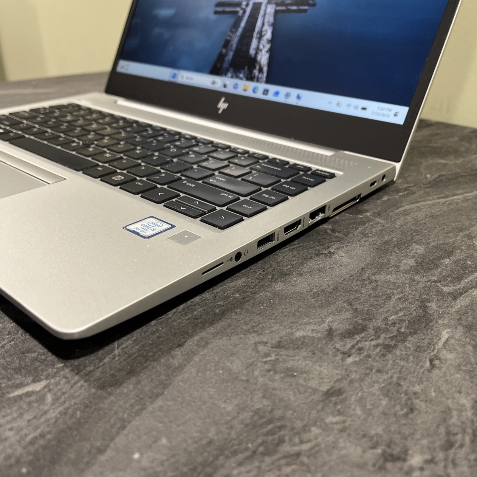 HP EliteBook 840 G6 14” Core i5-8365U 1.60GHz 8GB 256GB SSD Win 11 Pro Laptop