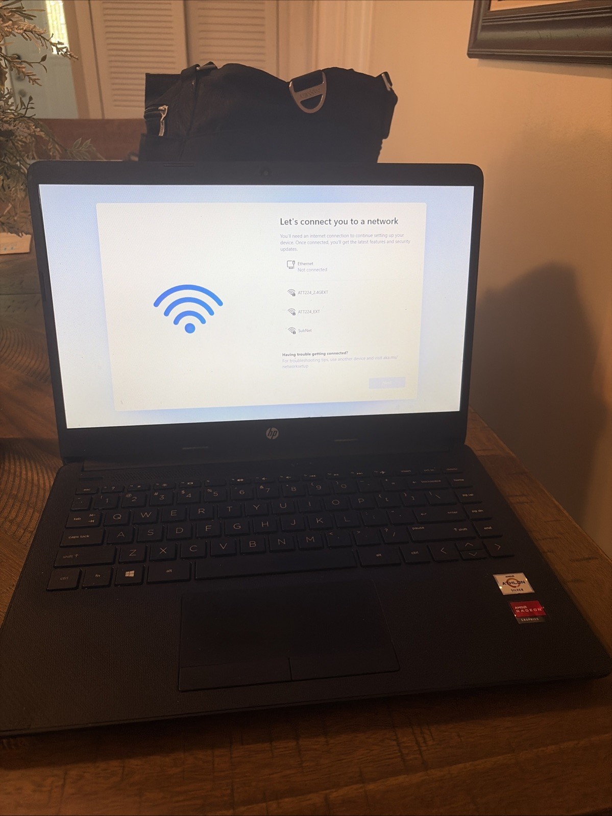 HP 14z-dk100 14″ Laptop – AMD Athlon, 4GB RAM, 128GB SSD, Windows 11