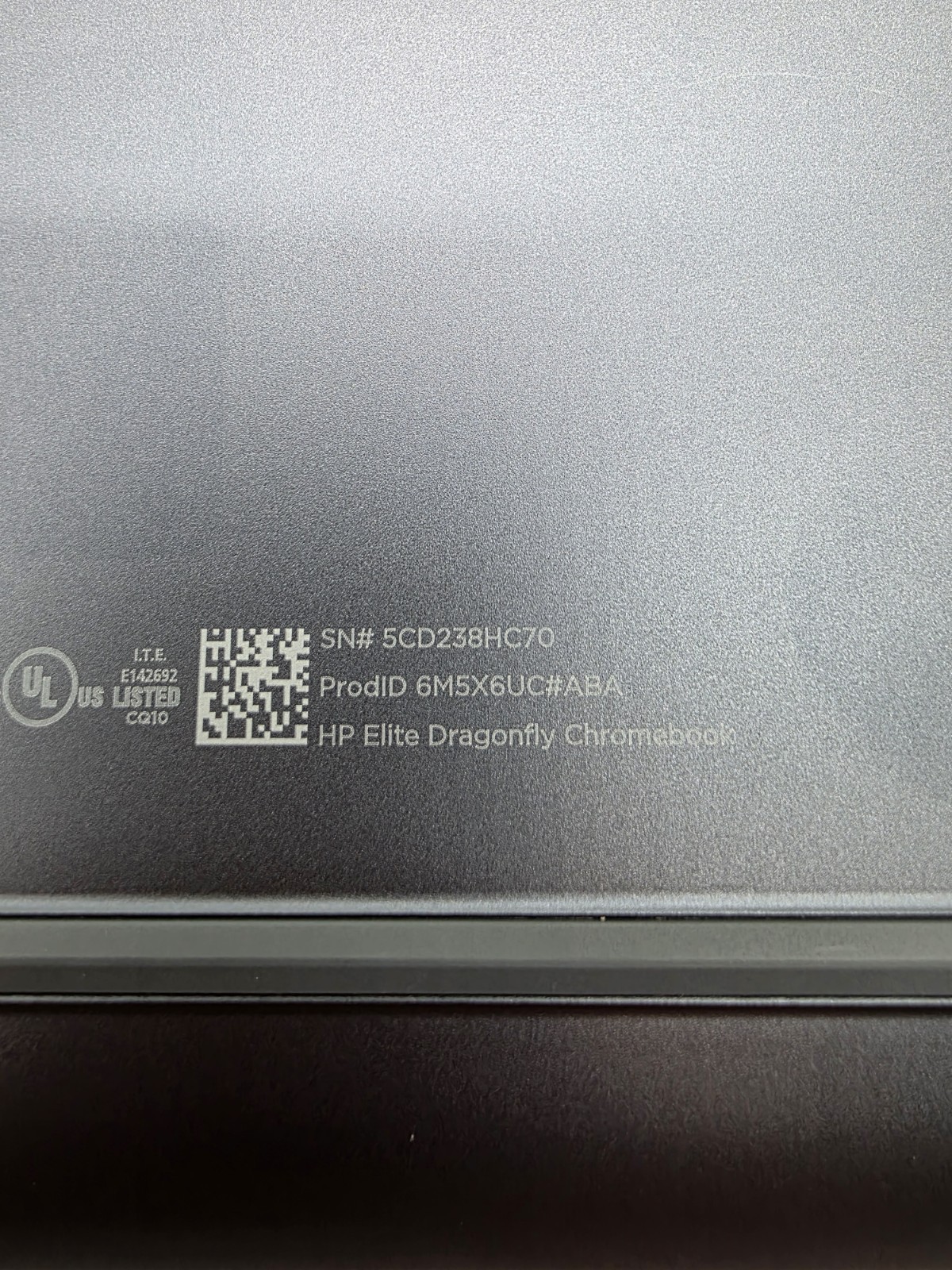 HP Elite Dragonfly Chromebook 13.5″ QHD Touch i5-1245U 16GB 256GB WIFI CHROMEOS