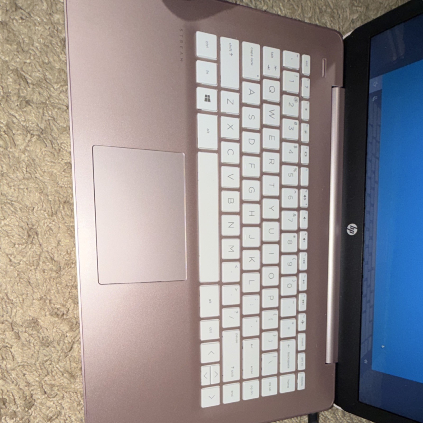 HP Stream 14″ Pink Laptop, Charger & Case, Webcam, Wi-Fi, USB, Casual Use