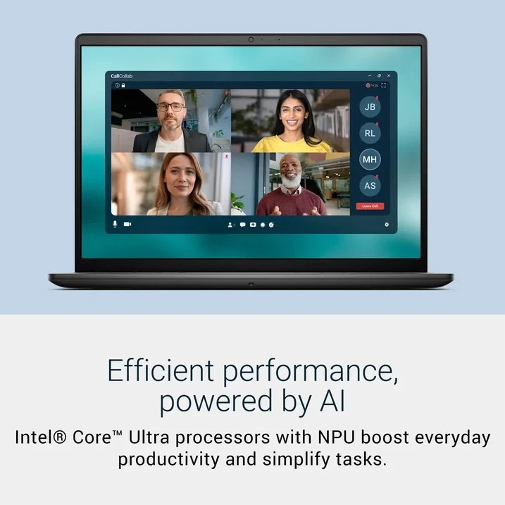 New Dell D14260 14″ FHD+ Intel Core Ultra 7 255U 16GB 512GB SSD Carbon Black