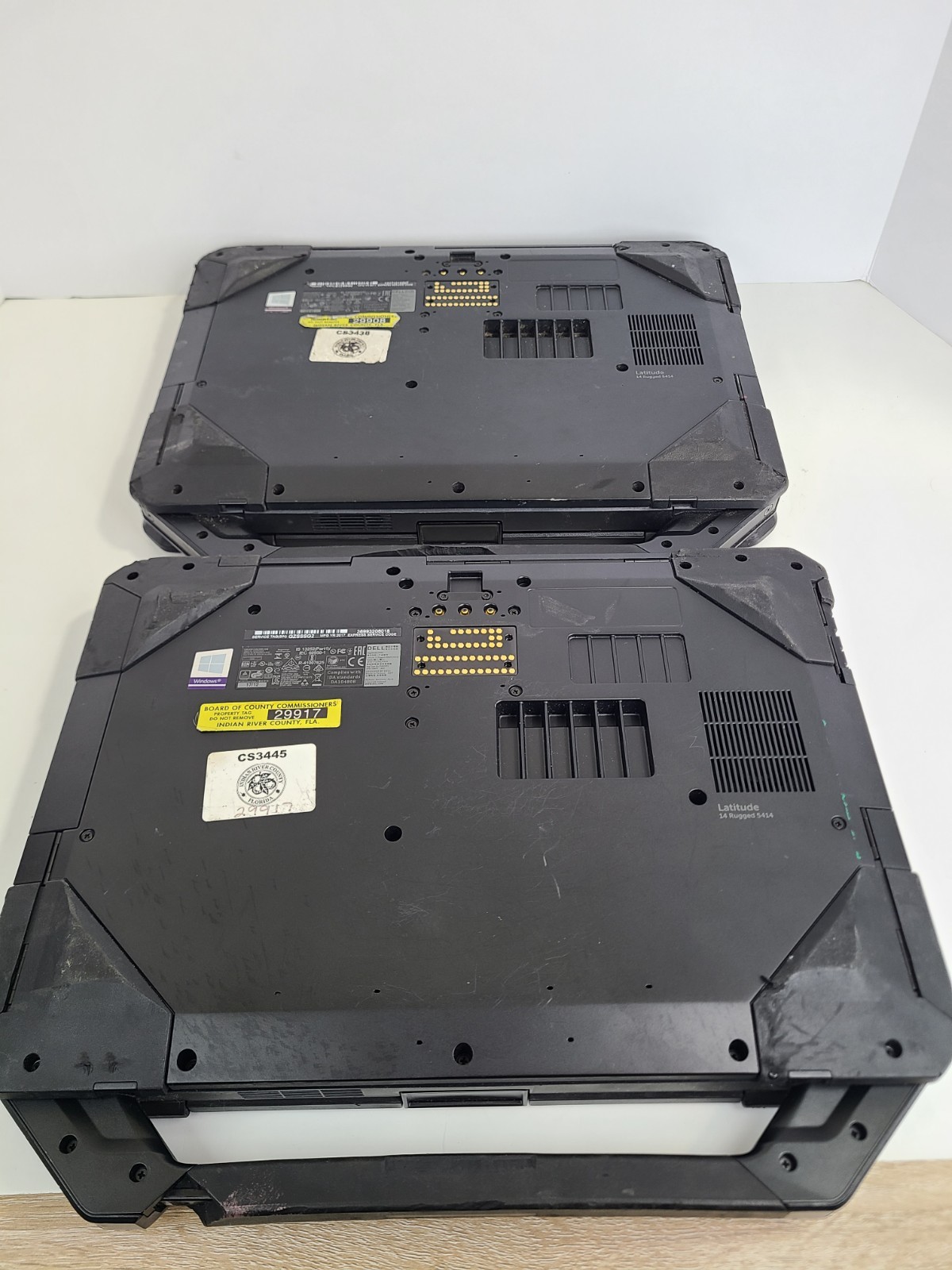 Lot Of 2 For Parts Dell Latitude 5414 Rugged 14″ i5-6300U 2.40GHz 8GB RAM No SSD