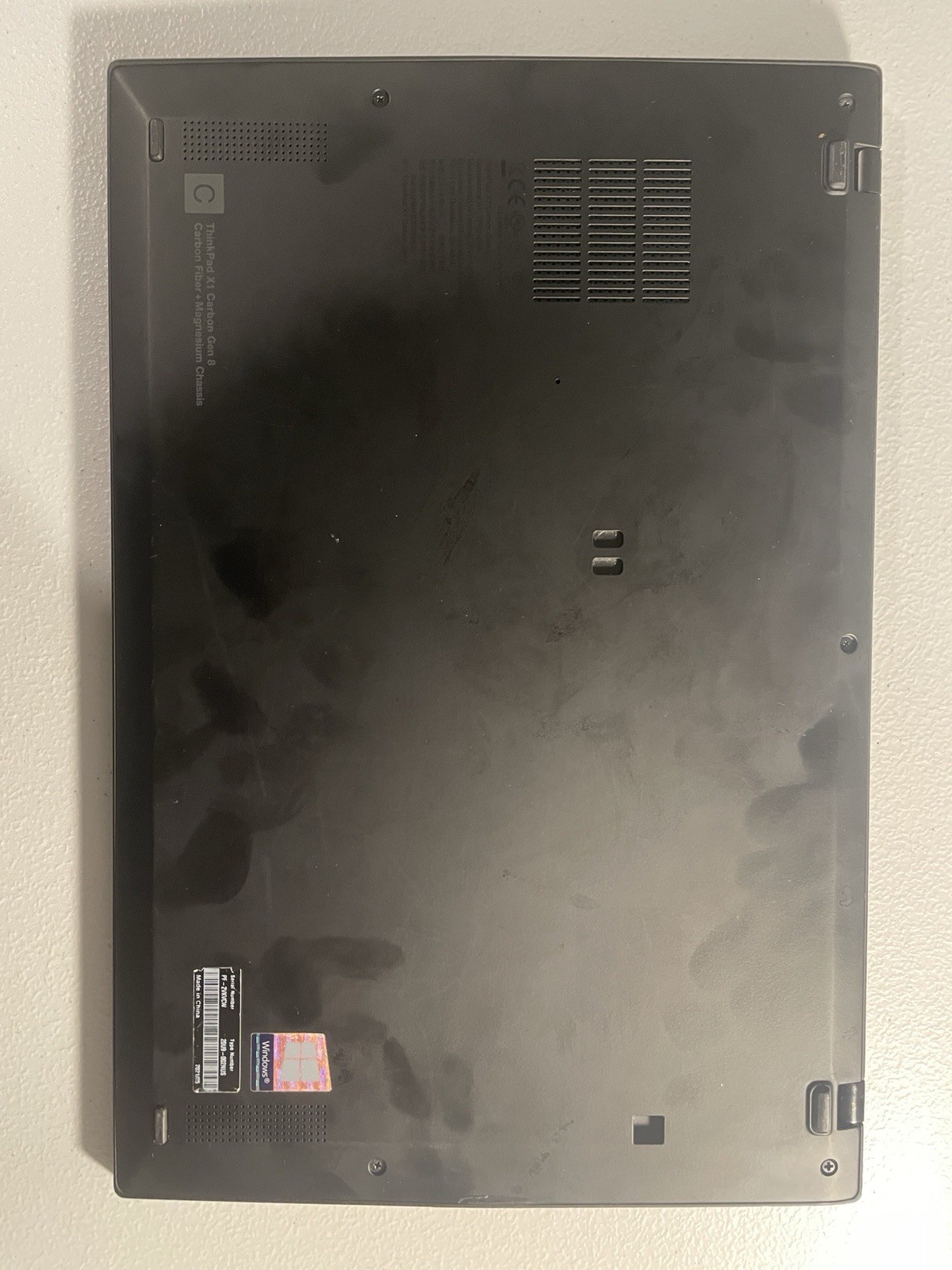 Lenovo ThinkPad X1 Carbon Gen 8 14″ i7 16GB 512GB SSD Win11 Pro Black