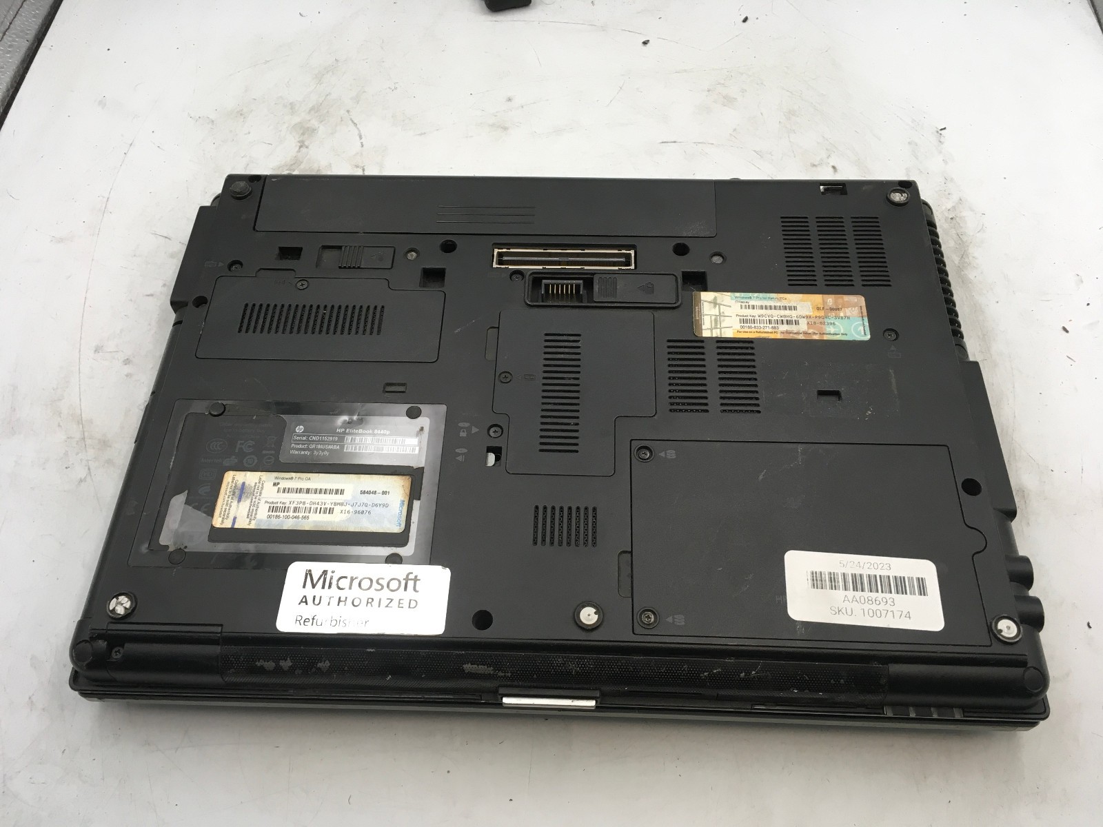 HP ELITEBOOK 8440P – BOOTS TO BIOS – INTEL I5 M540 – 4GB RAM – 14″ -READ DESC-BB