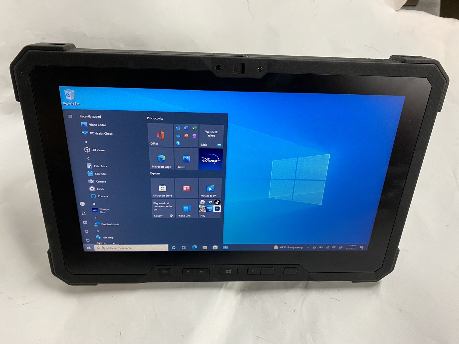 Dell LATITUDE 7202, M-5Y10C, 1TB SSD, 8GB, 11.6″ Touch, Win10Pro, 4G