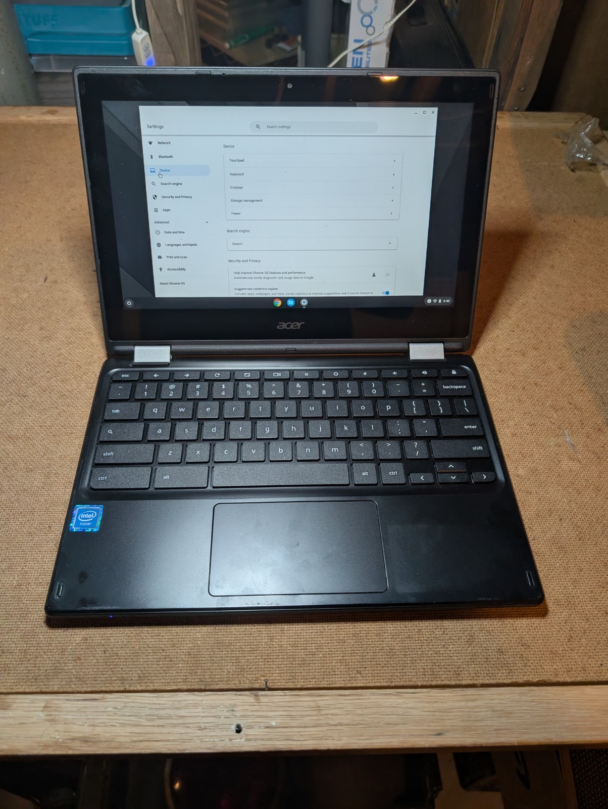 Acer Chromebook C738T Series 11.6″ Intel Model N15Q8