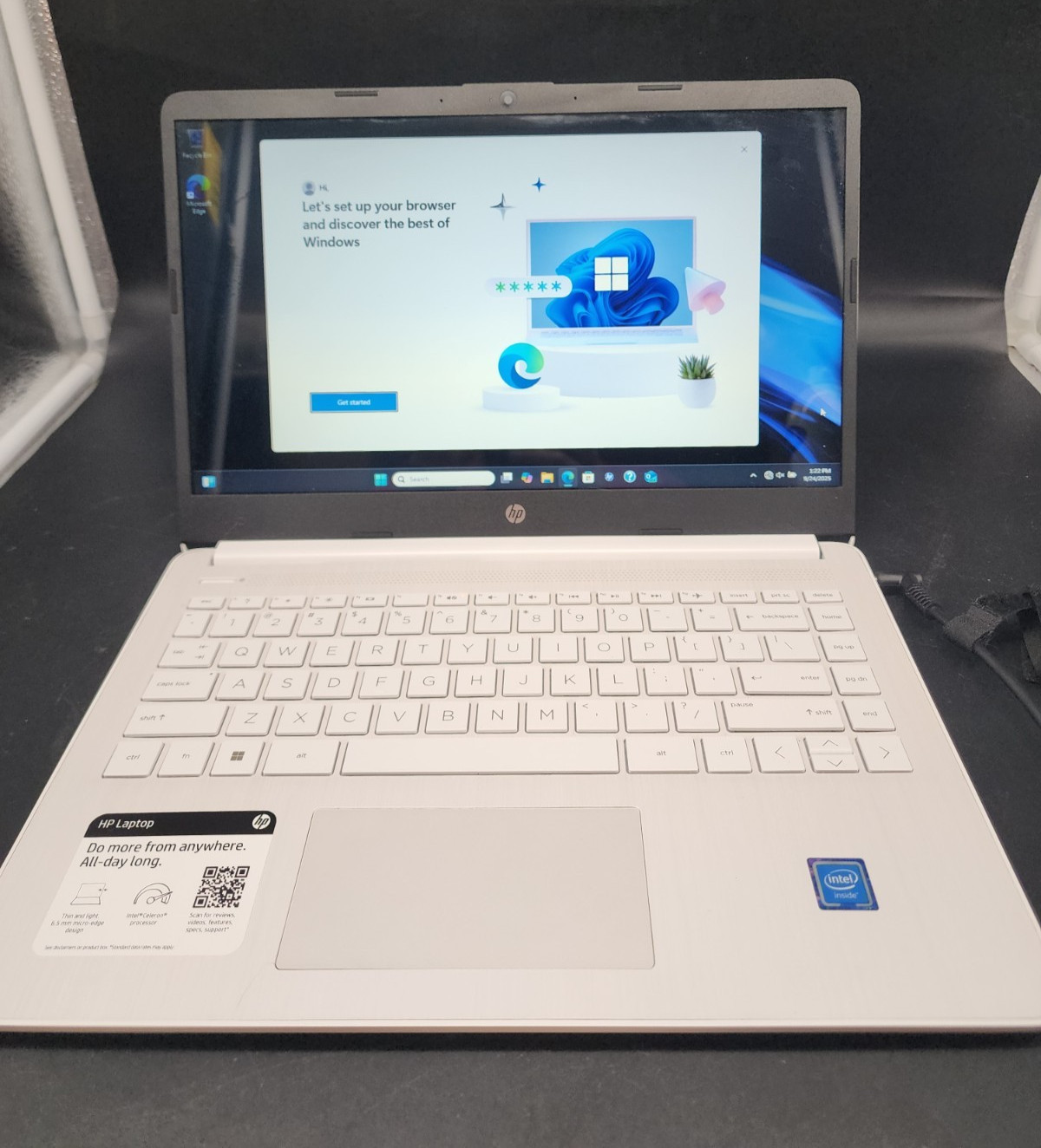 HP 14-DQ0052DX 14-DQ0052DX 14″ Celeron N4120 1.1GHz 4GB RAM 64GB SSD