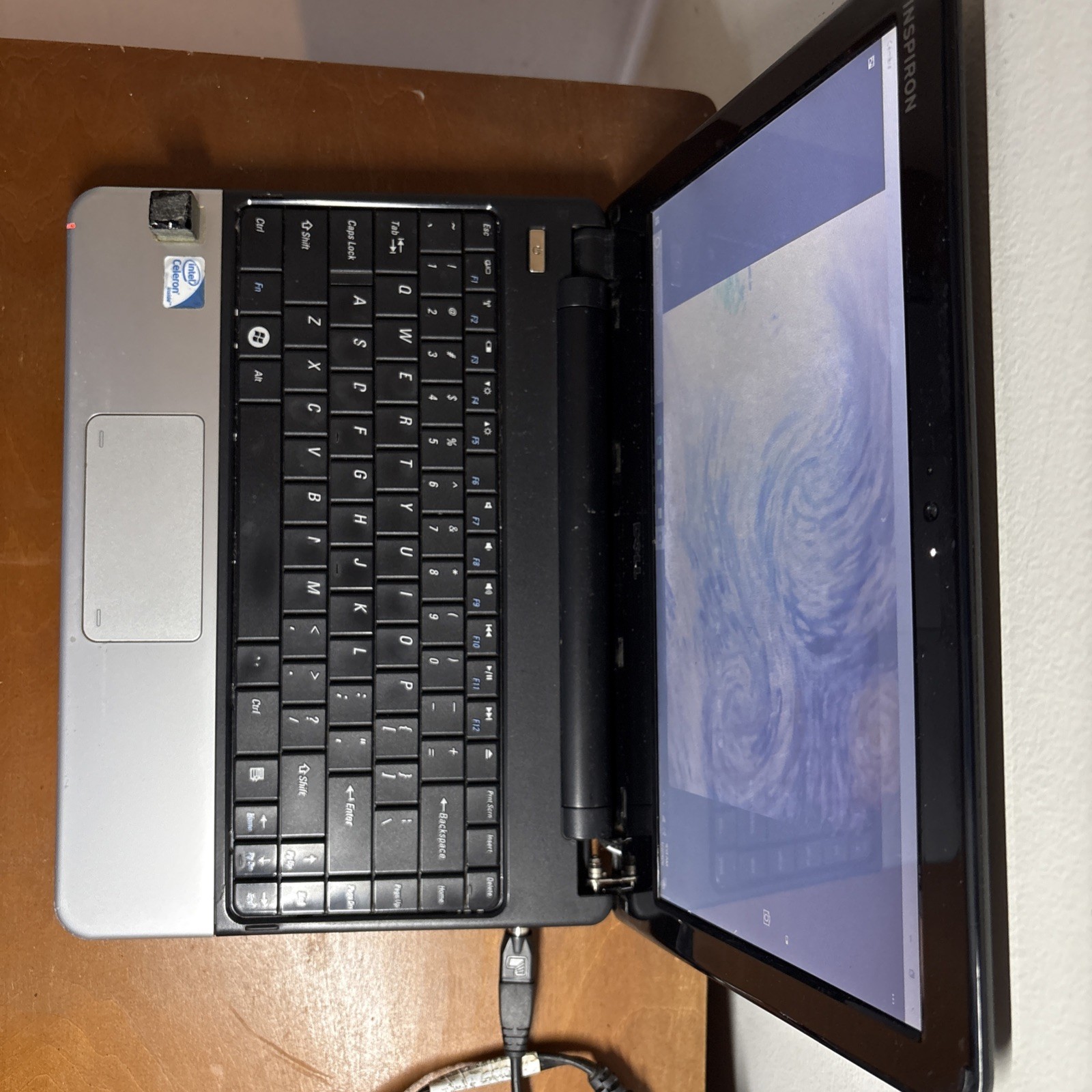 👀 look 👀 Dell Mini Obsidian 11Z Black 11.6″ inch P03T netbook laptop Wndows 7