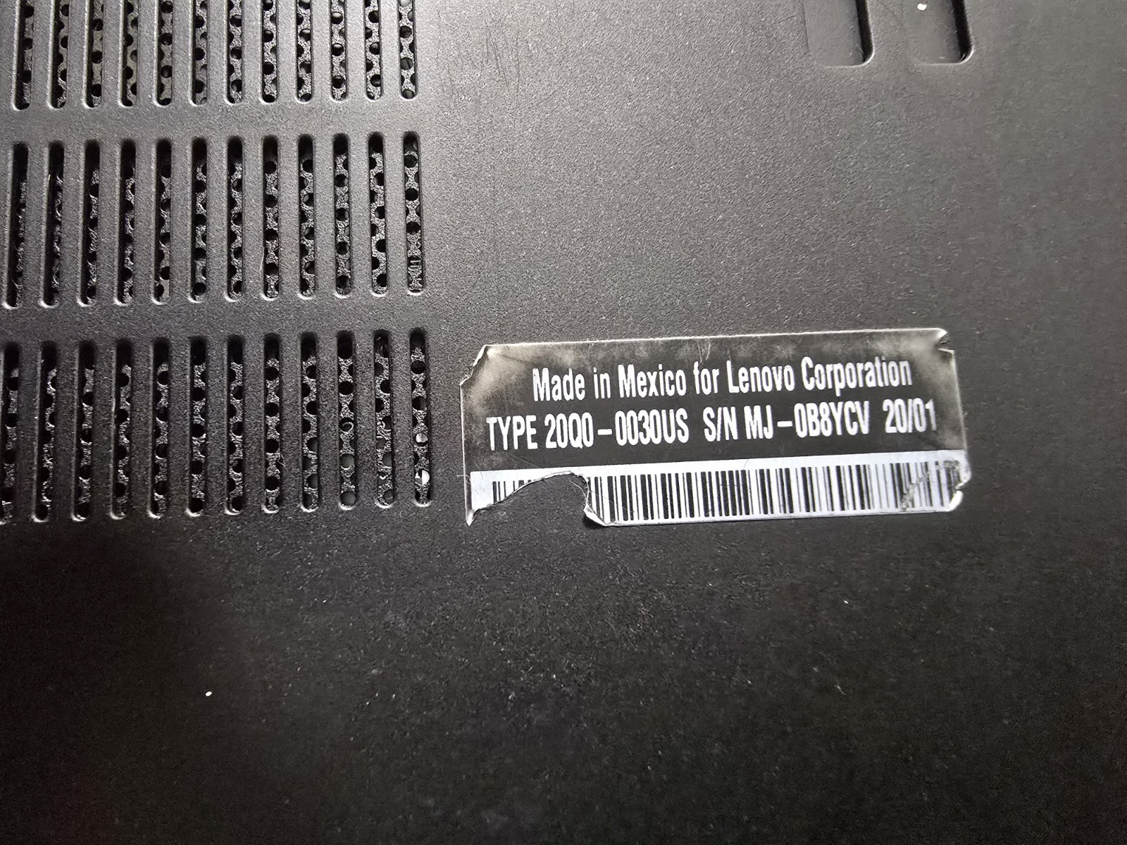 As Is, Lenovo Thinkpad x390 Read Description
