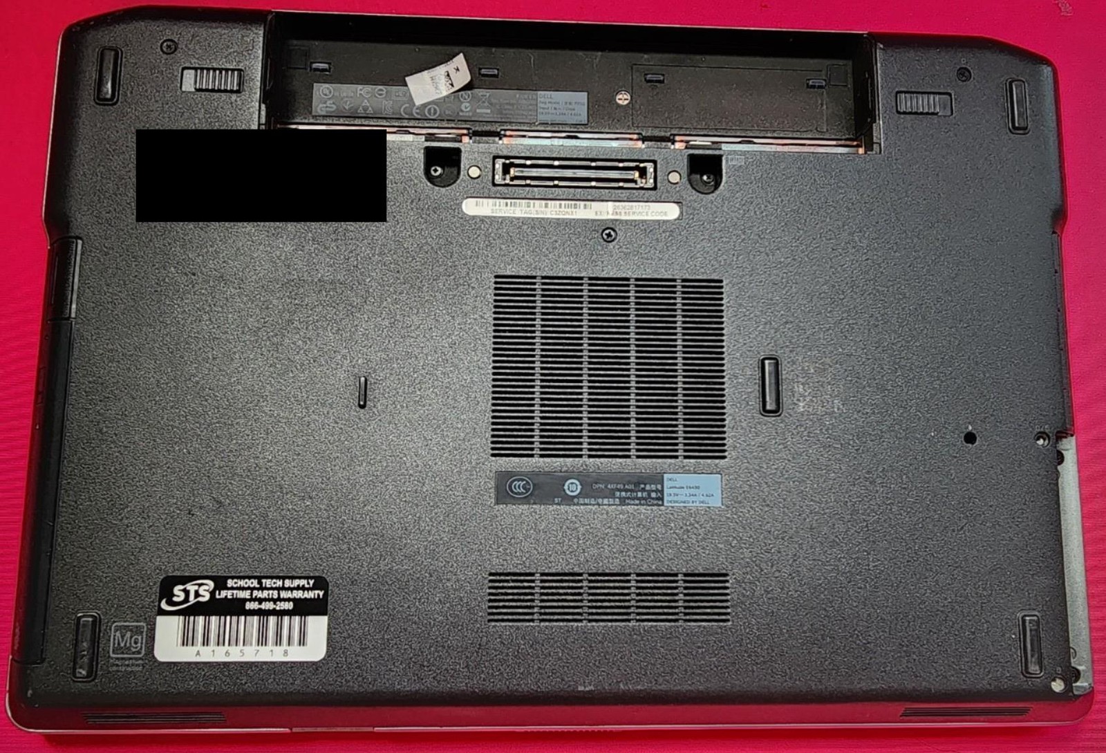 Dell Latitude E6430 i5 CPU 4GB RAM – HAS BIOS PASSWORD No OS/Battery/HDD – PARTS