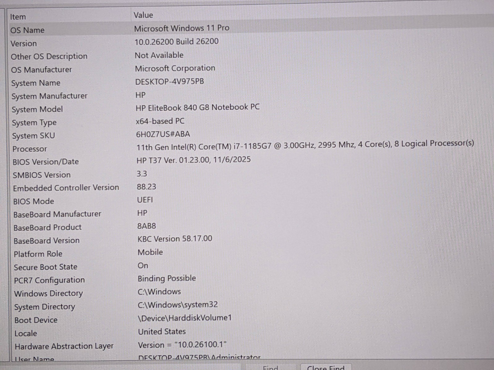 HP EliteBook 840 G8 14″ FHD Wolf Security vPRO i7-1185G7 3GHz 8GB 256GB SSD W11P