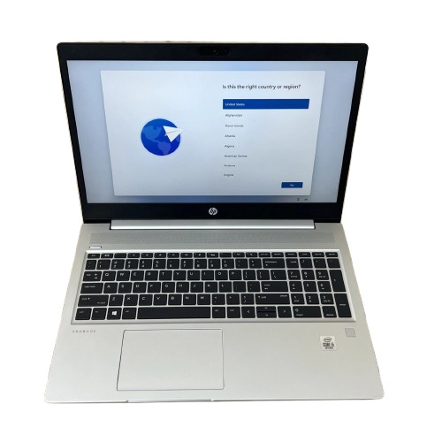 Slightly used HP ProBook Corei5 8th Gen 450 G6 Laptop Windows 11 Pro