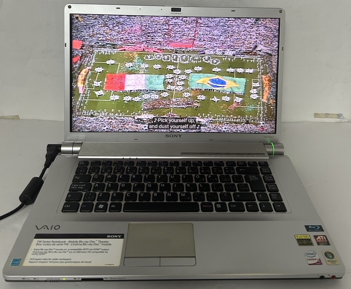 Sony PCG-3F1L VGN-FW300/355J 16.4″Intel Core 2Duo P8600 2.4GHz 4GB Ram-250GB HDD