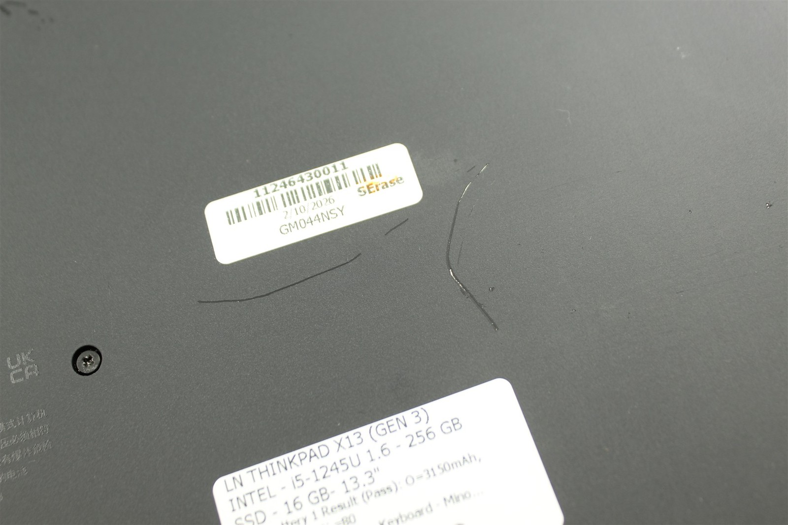 Lenovo ThinkPad X13 Gen 3 13.3″ i5-1245U 1.6GHz 256GB SSD 16GB RAM W11P