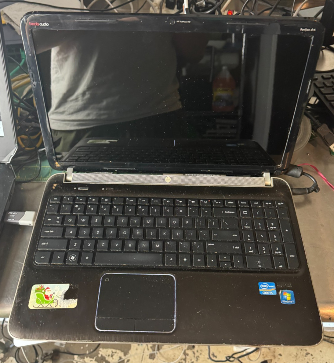 HP Pavilion DV6 Intel Core i5 Laptop for Parts/Repair #4874