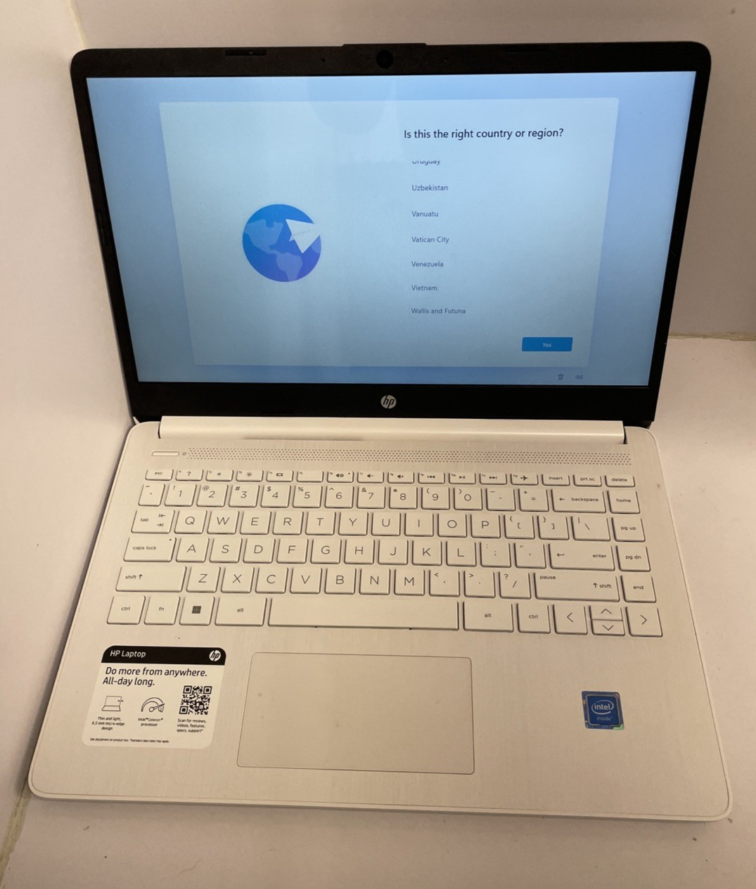 Hp Touch Screen Laptop 14-dq0080nr with Charger