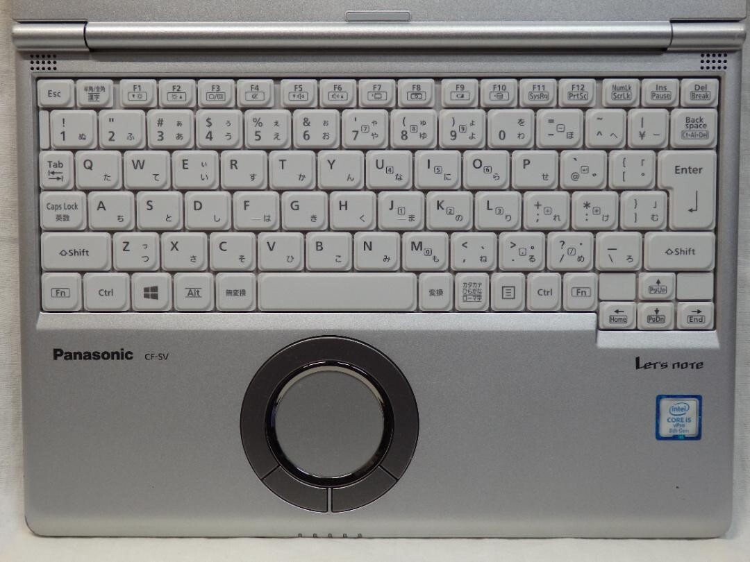Panasonic Let’s Note CF-SV8 SV8 Corei5-8365U 1.60GHz 8GB SSD 256GB USED Japan