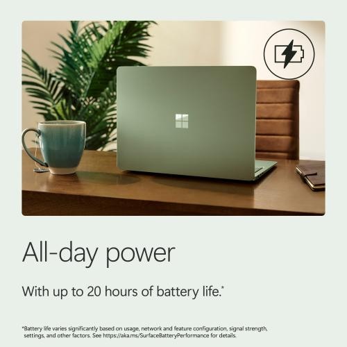 Microsoft Surface Laptop 13.8 Touch Snapdragon X2 Elite 16GB RAM 1TB SSD Emerald