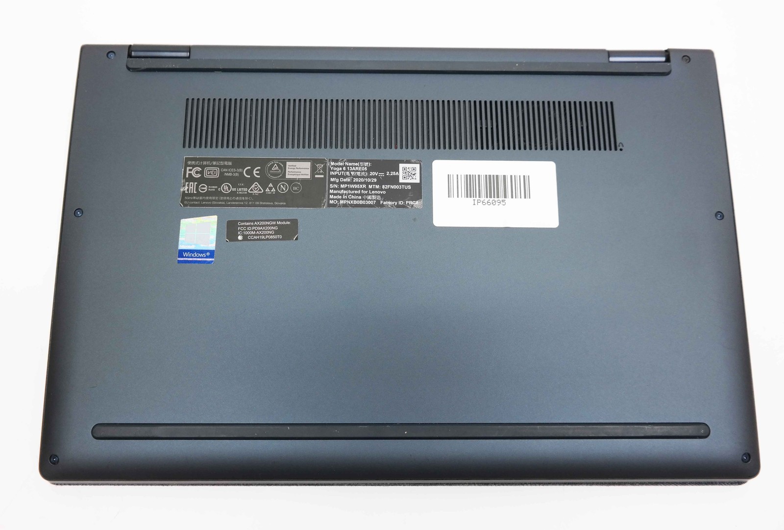 Lenovo Yoga 6-13ARE05 13.3″ Ryzen 5 4650U 8GB 256GB