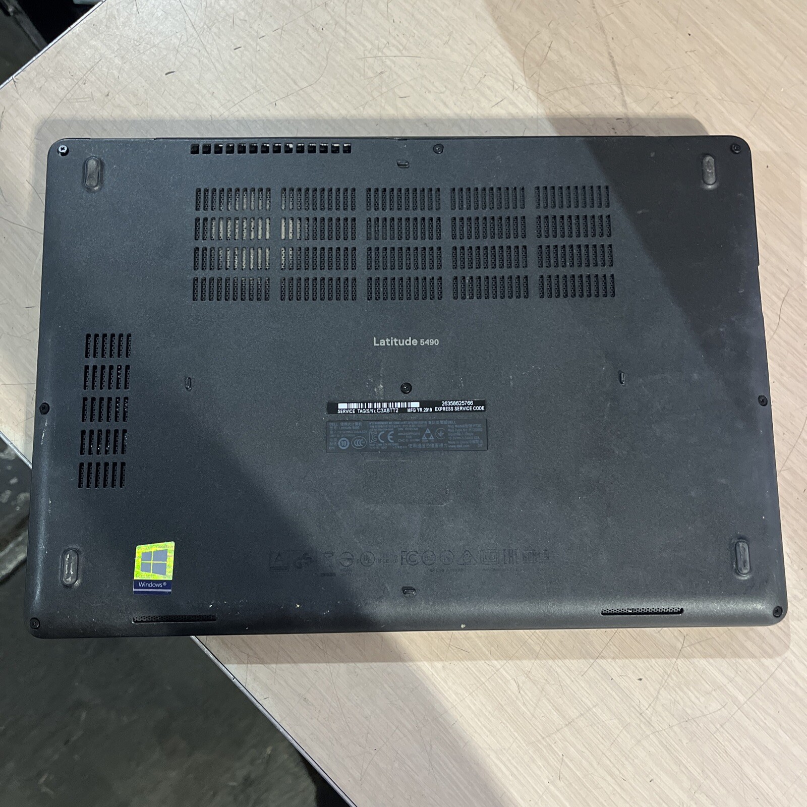 DELL LATITUDE 5490 INTEL CORE I5 8TH GEN 8GB RAM NO HD
