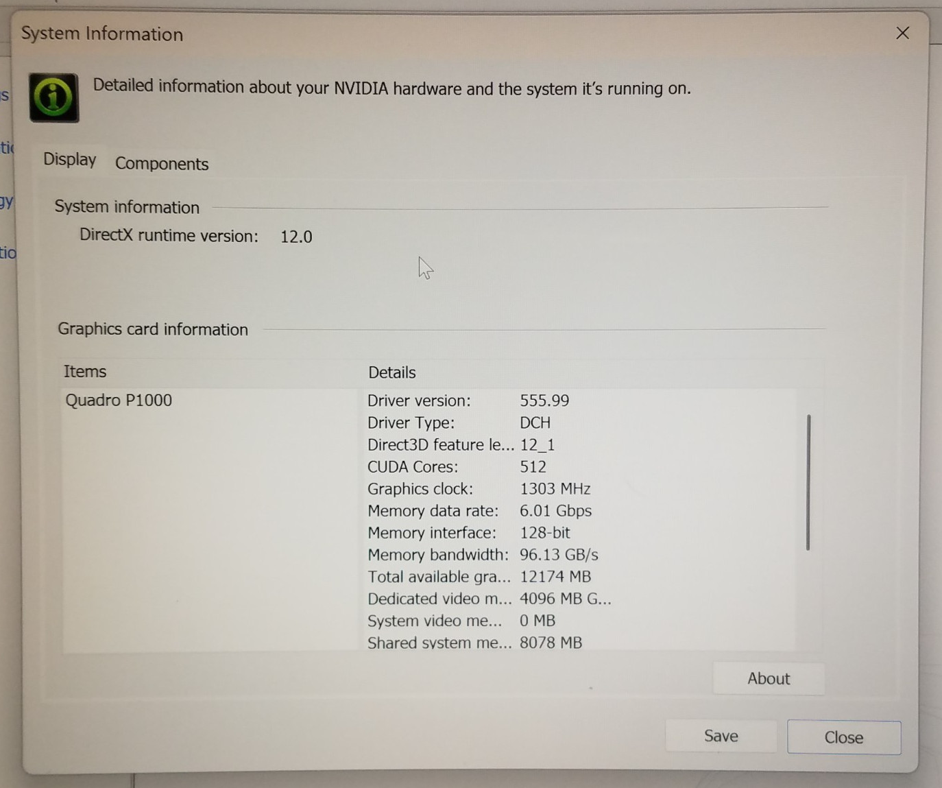 Dell Precision 5530, 15.6″, i7-8850H@2.6GHz, 16GB, 512GB NVMe, Windows 11, No AC