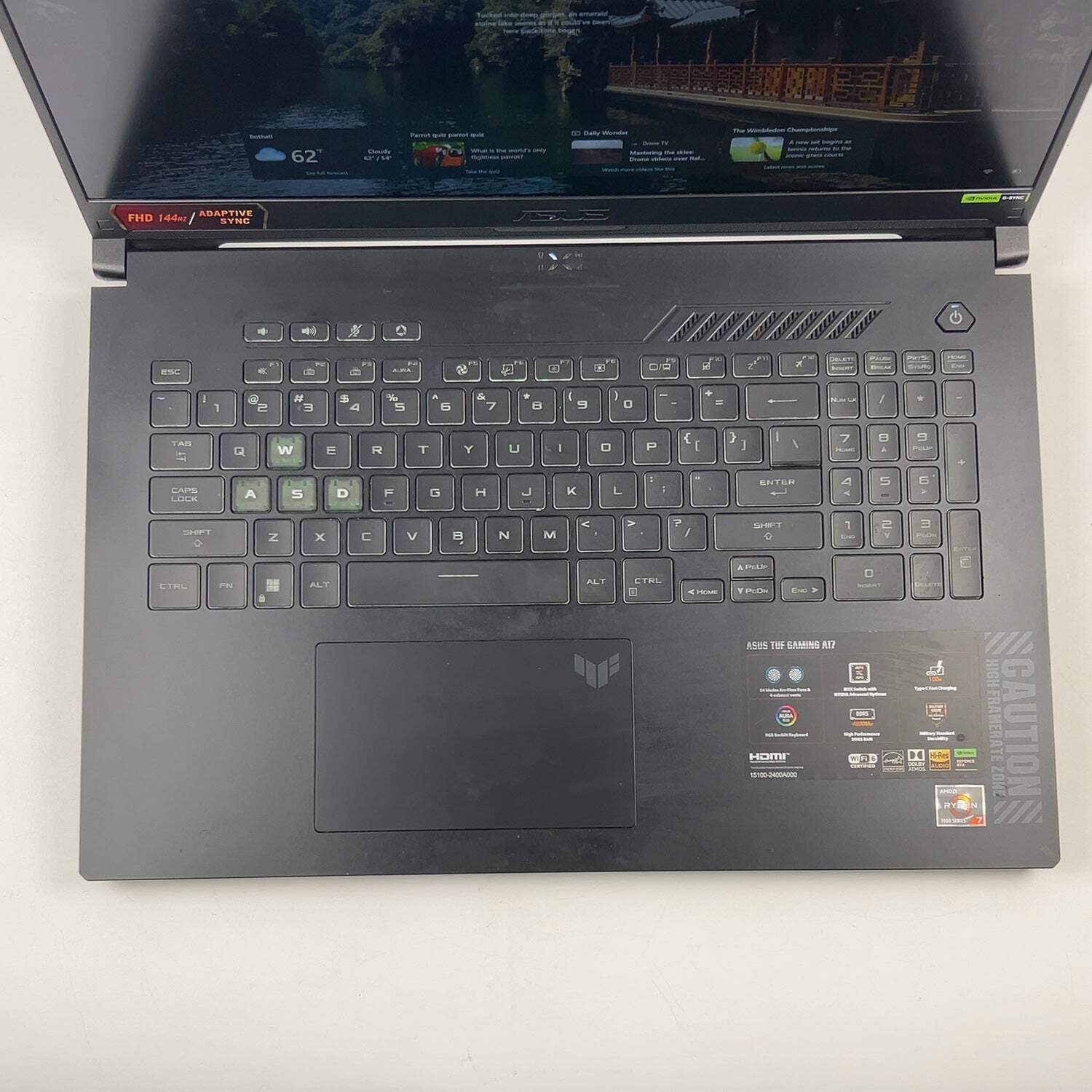 Asus TUF A17 FA707 17.3″ Ryzen 7 7735HS 3.2GHz 16GB RAM 1TB SSD