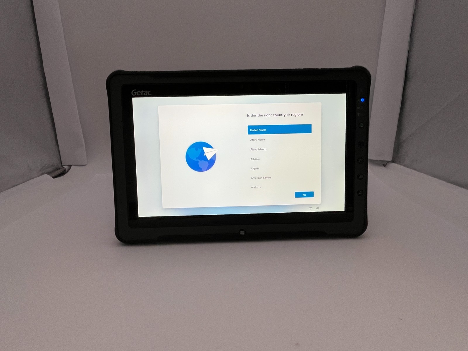GETAC F110G4 i7-7600U@2.8GHZ 8GB RAM 128GB SSD WIN 11 PRO Tablet