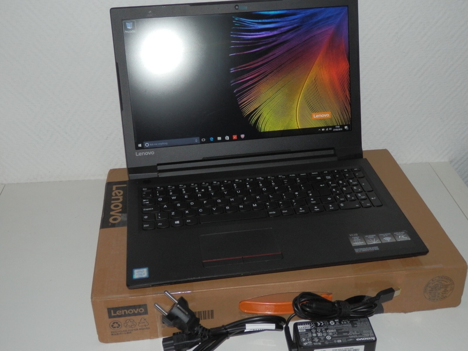 Lenovo V110-15ISK, Intel i5-6200U, 8GB Ram, 500GB HDD, 15.6″ inch HD, HD 520 ORIGINAL BOX