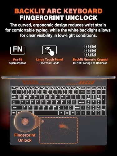 16 Inch Business Laptop Computer for Students & Professionals,4-Core Processor,