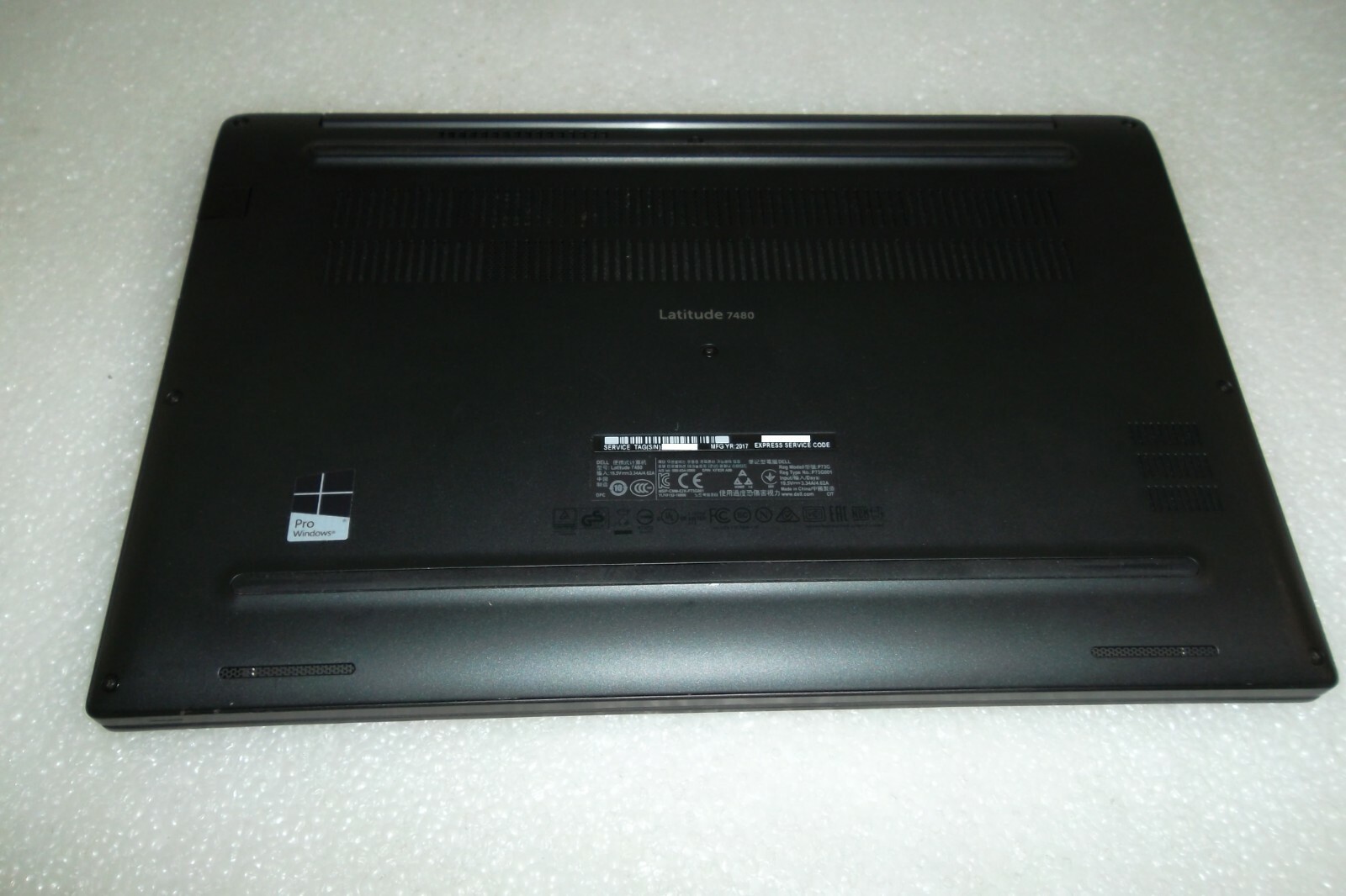 Dell Latitude 7480 Intel i7-7600U 2.80GHz 16GB Wi-Fi BT 512GB Webcam 1080p Touch