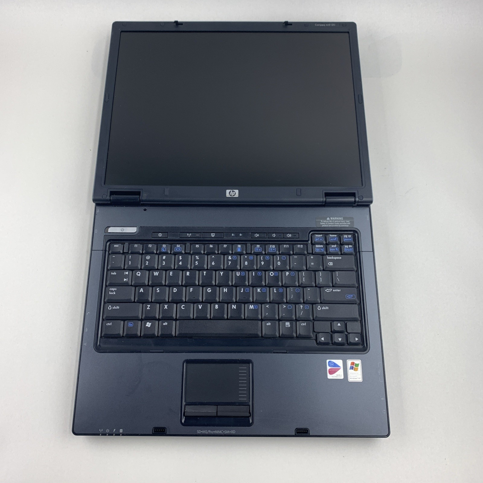 HP Compaq NC6120 Intel Pentium-M 1.73GHz 512MB RAM 15″ No Battery No HDD/OS