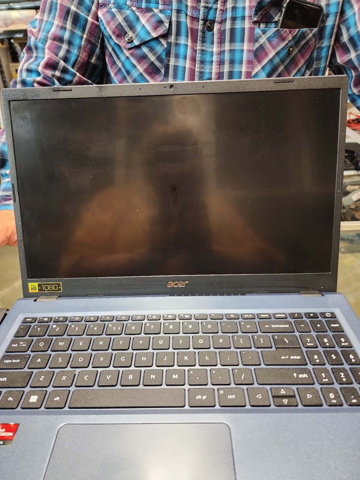 Acer Aspire 3 15″ N23C3 Ryzen 5 7520U 480GB 8GB RAM Blue Laptop