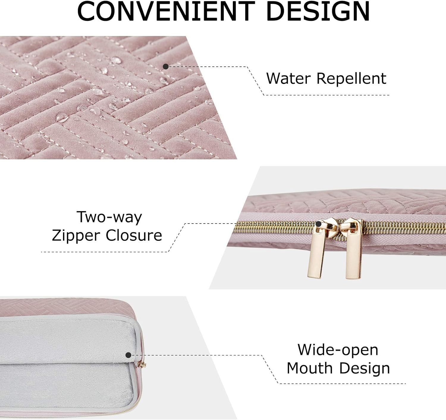 Laptop Sleeve Bag Compatible with MacBook Air M2 Sleeve 13 Inch, Beige Case