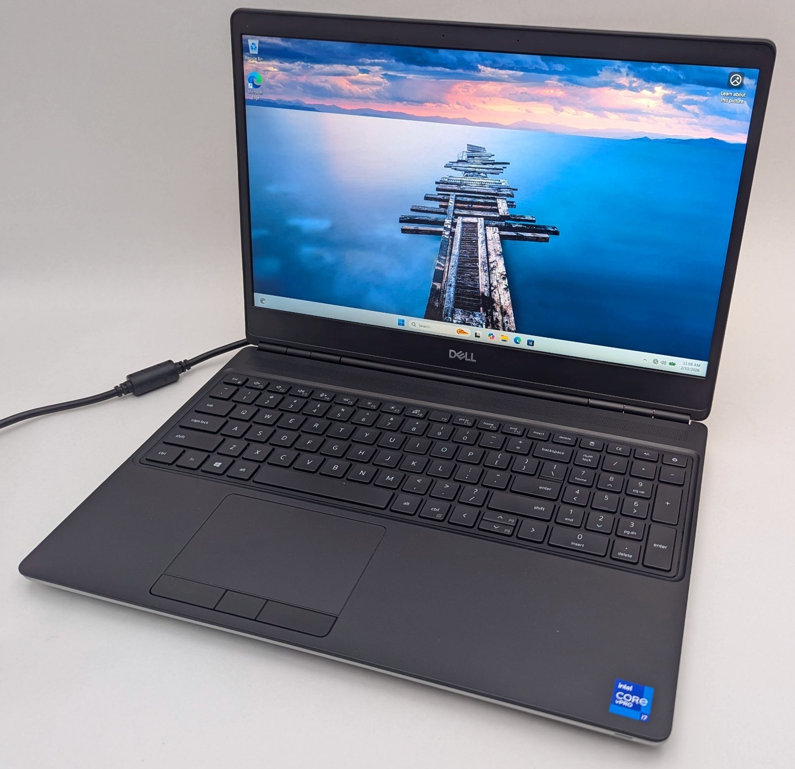 Dell Precision 7560 15.6″ Laptop i7-11850H 64GB RAM 1TB NVMe RTX A4000 Win11 Pro