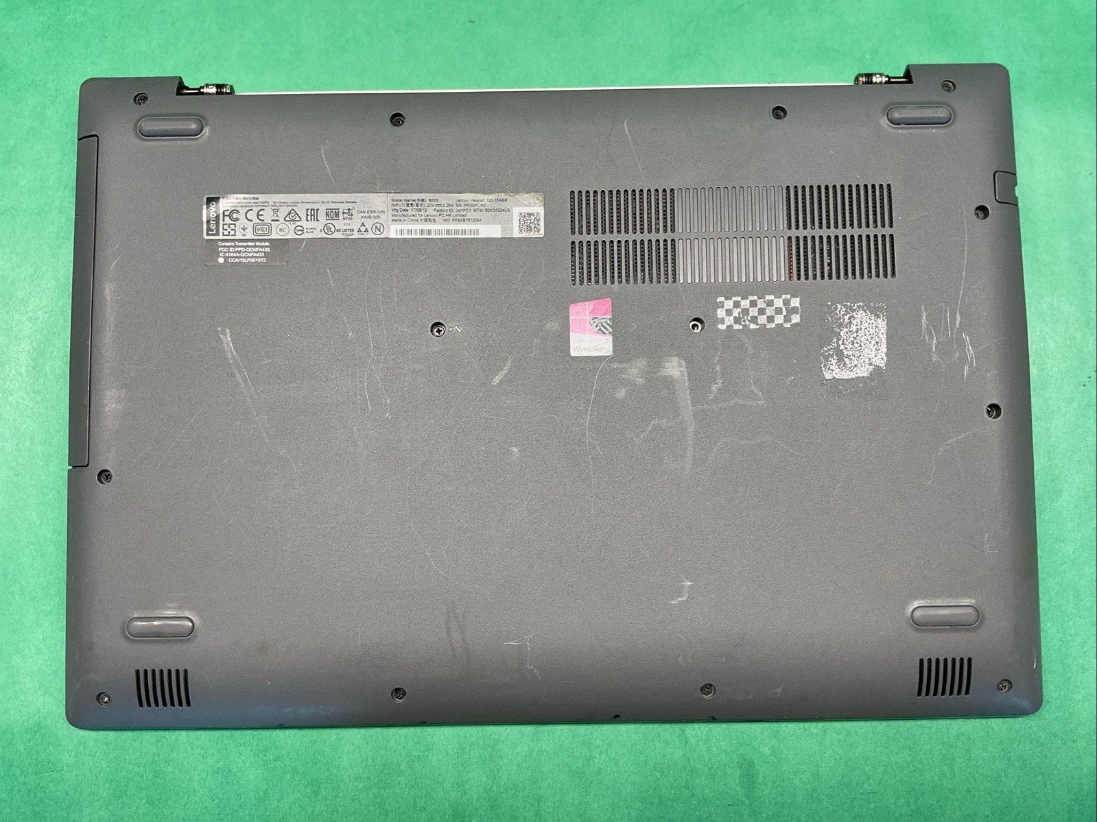Lenovo IdeaPad 320-15ABR 80xs – Untested- No Drive – Parts