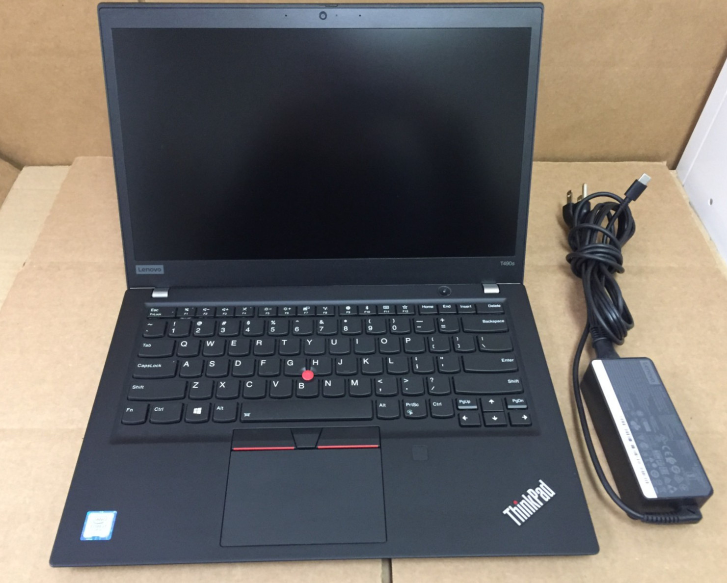 Lenovo ThinkPad T490s 14″ FHD Laptop i7-8665U 1.9GHz 8GB RAM (No SSD/Battery)