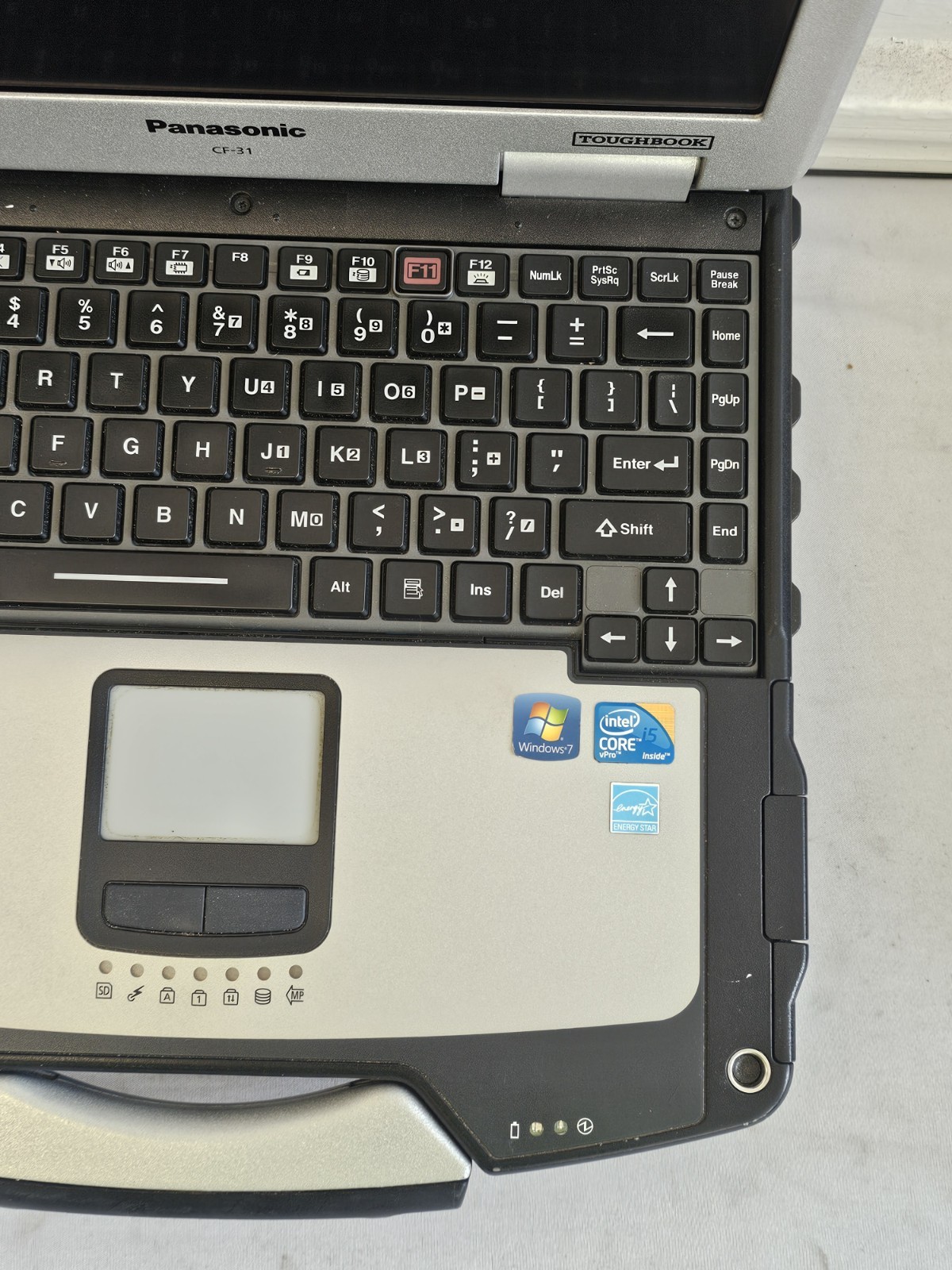 Panasonic Toughbook CF-81 Laptop – Intel i5-M520 – 2GB RAM 160GB HDD Win 10 READ