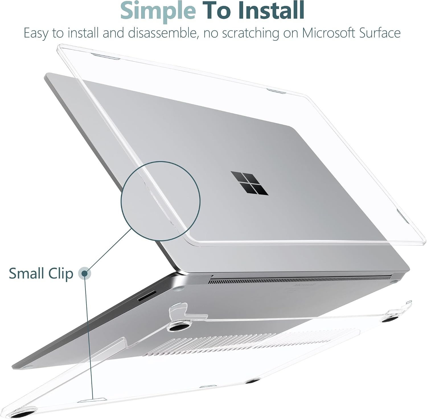 Screen Protector for 13.8 Inch Microsoft Surface Laptop 8, Anti Glare, Clear