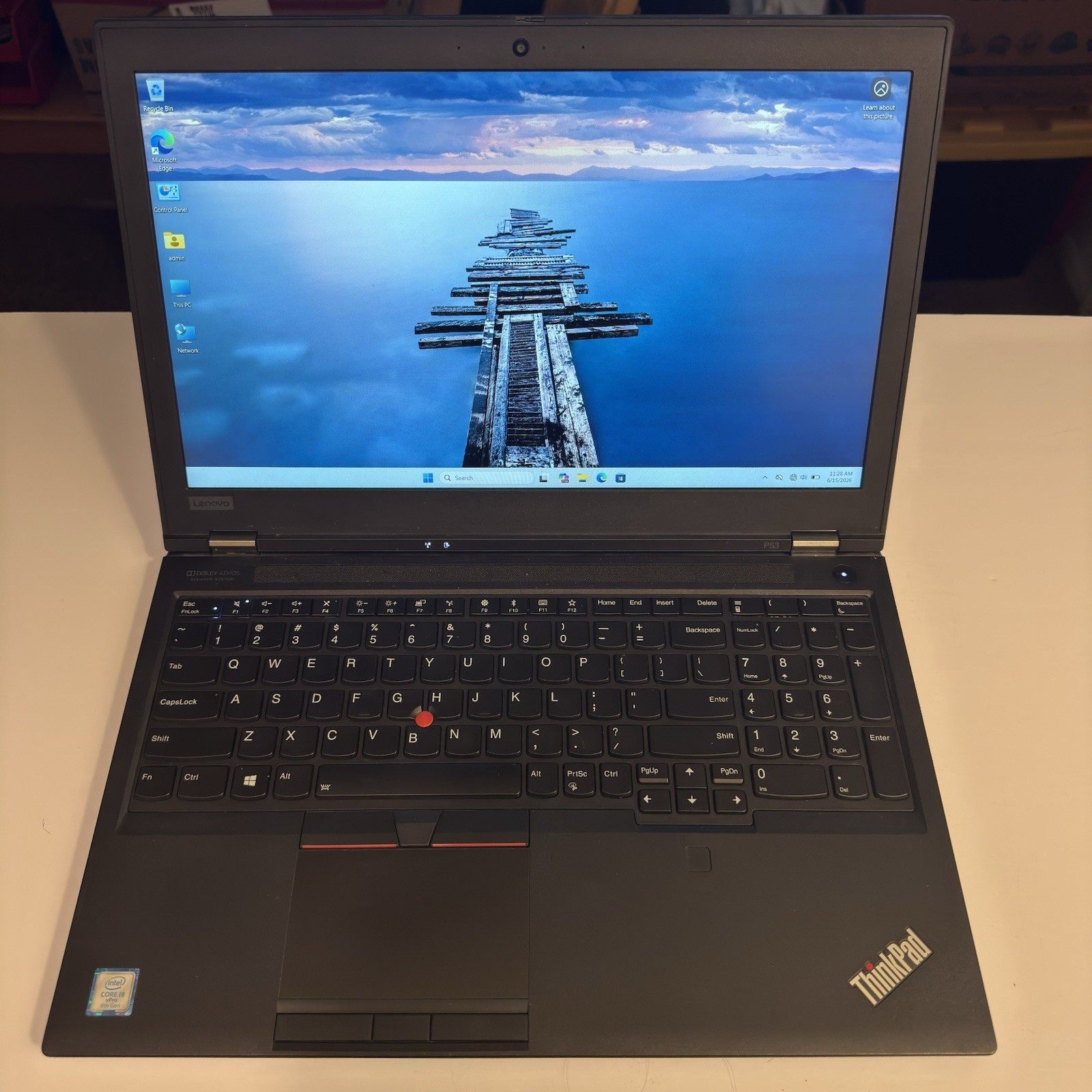 Lenovo ThinkPad P53 | i9-9880H 1TB NVMe 64GB RAM NVIDIA RTX 4000 8GB Win 11 Pro