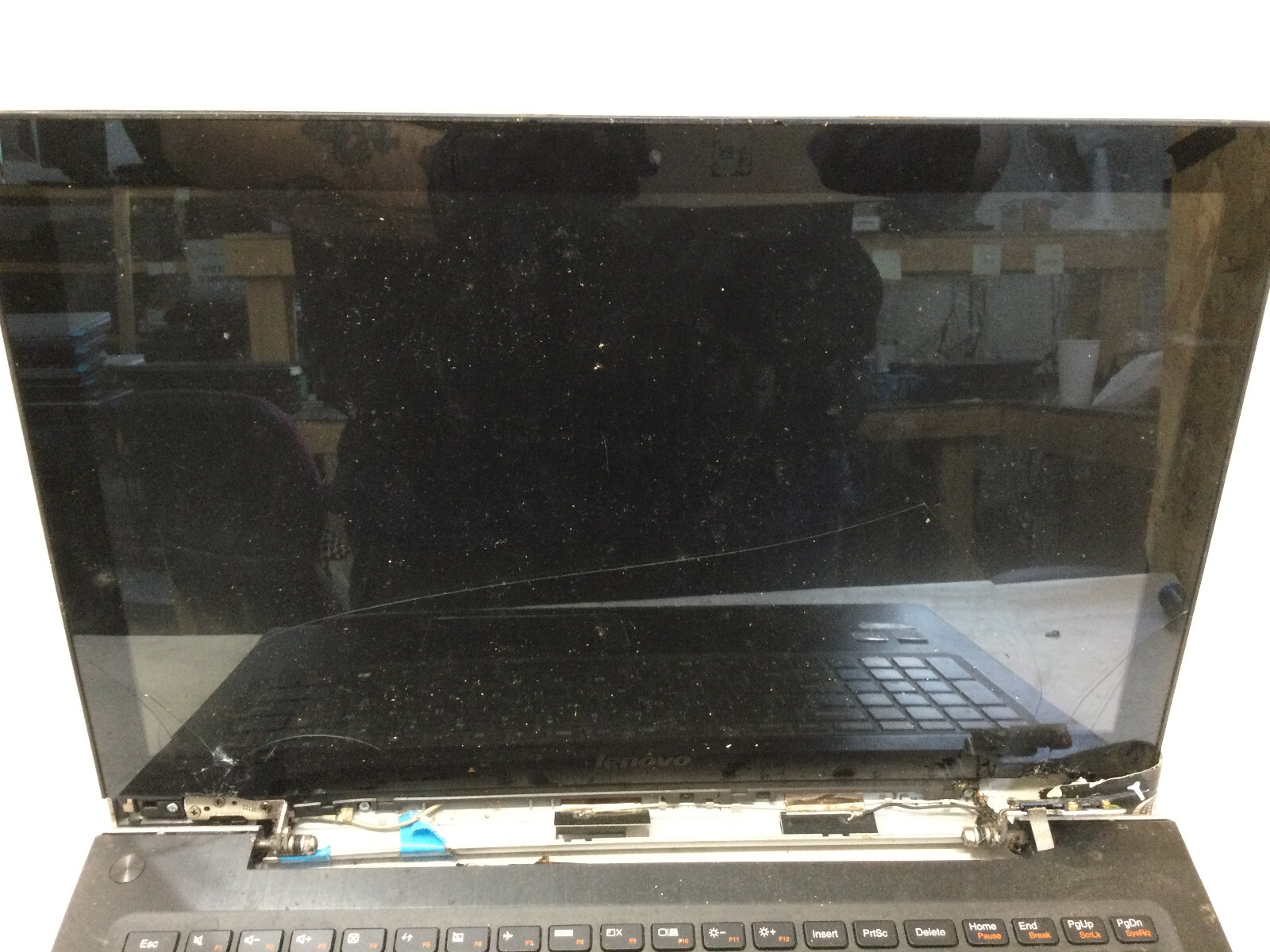LENOVO IDEAPAD U530 TOUCH – FOR PARTS – BROKEN HINGES – INTEL I7 – READ DESC -BB