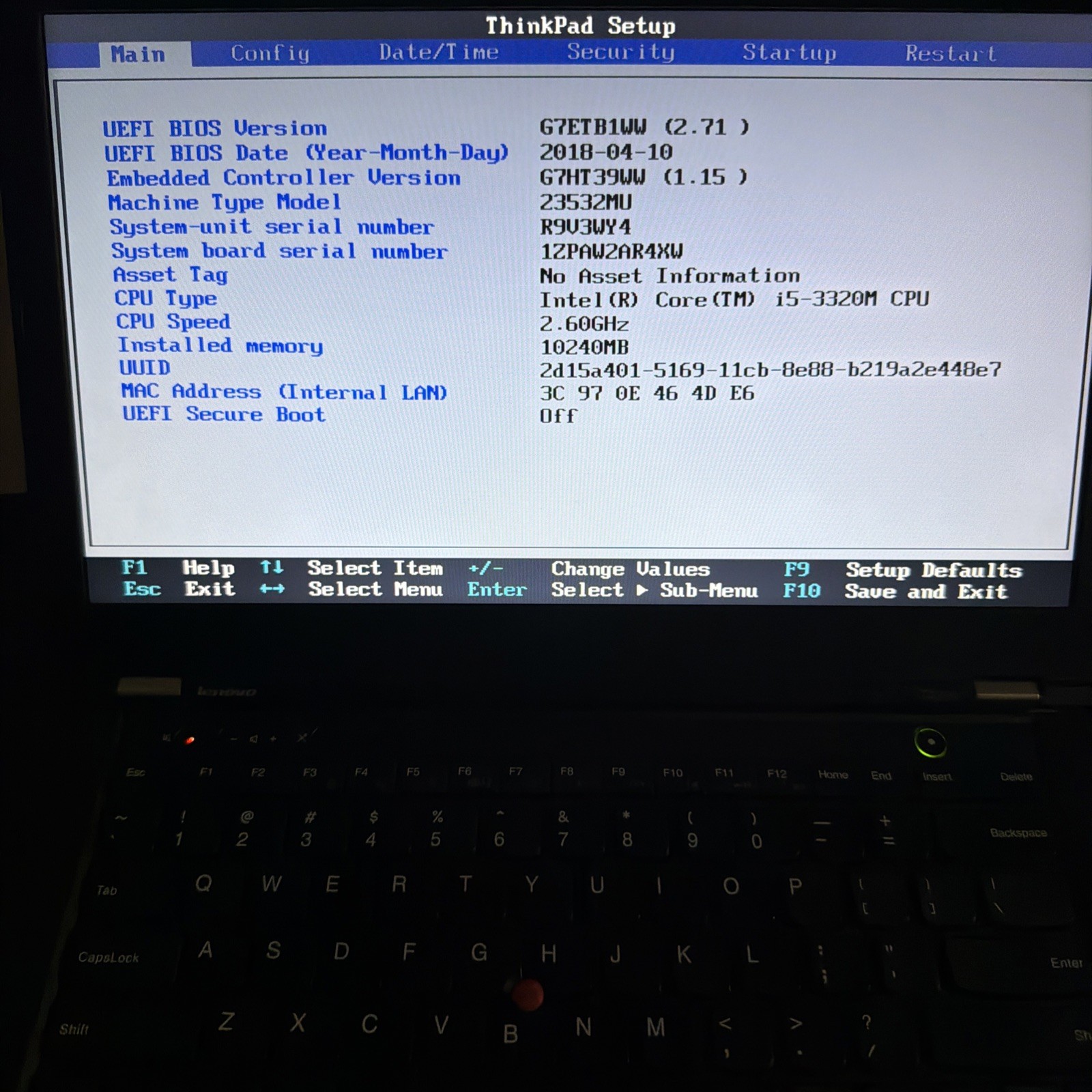 Lenovo Thinkpad T430s 14″ Core i5-3320 2.6GHz 10GB RAM 500GB HDD 128 GB SSD