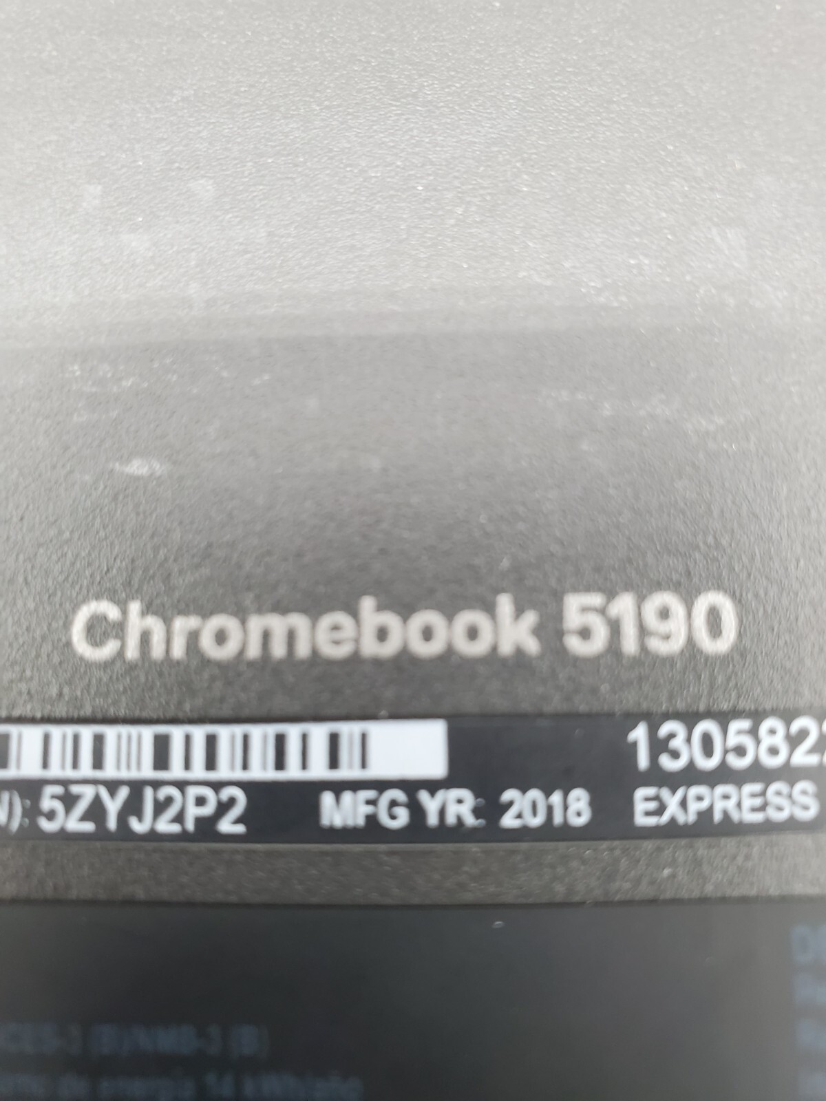 Dell Chromebook 5190 Laptop