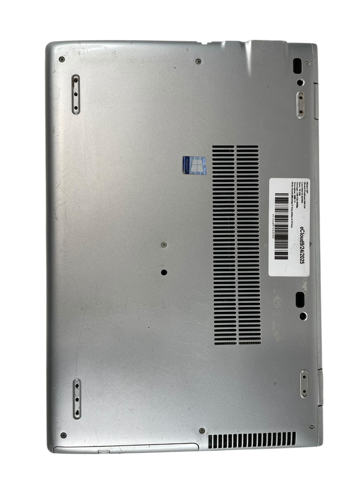 HP ProBook 650 G4 Intel i5-8250U 16GB 256GB NVMe WIN 11